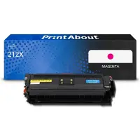 PrintAbout Huismerk HP 212X (W2123X) Toner Magenta Hoge capaciteit