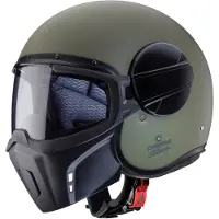 Caberg Ghost X, modulaire helm ,Mat-Donkergroen ,XXL