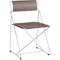 HAY X-Line Indoor Outdoor stoel Iron red-hot galvanised