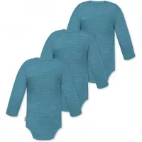 Normani Rompertje/body blauw / gemengde kleuren