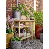Bloomingville Conja Deco Bloempot, Bruin, Terracotta