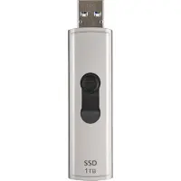 Transcend ESD320A - SSD - Versleuteld - 1 TB - Extern (draagbaar) - USB 3.2 Gen 2x1 - 256-bit AES - Zachtgrijs