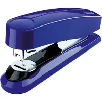 Novus OFFICE Nietmachine B 4FC Halve strip 50 Vellen Blauw 24/6, 24/8, 26/6, 26/8 Kunststof, metaal