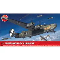 Wittmax Modelbouwpakket Vliegtuigen - 09010 Consolidated B-24H Liberator - Propeller Vliegtuig Plastic - 1:72 - Modelbouw