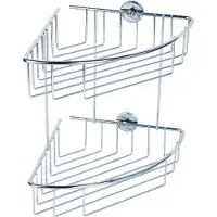 TESA 40215-00000-00 baath Plus Doucherek (hoek) Lijm Chroom (glanzend)
