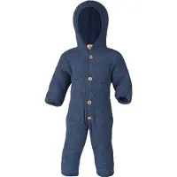 Engel - Baby Overall met Capuchon - Overall 50/56, blauw