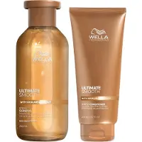 Wella Ultimate Smooth Shampoo 250 ml & Conditioner 200