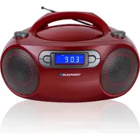 Blaupunkt BB18RD CD Speler Draagbare CD Speler (FM, PLL), Radio, Rood
