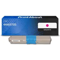 PrintAbout Huismerk OKI 44469705 Toner Magenta