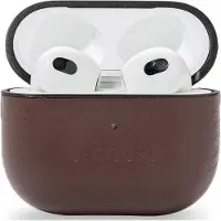Decoded leather Aircase for Airpods 3rd Gen Bruin
