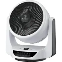 WESTINGHOUSE Cormac tafelventilator afstandsb., wit / opaal, Woon-/ Eetkamer, Kunststof, Modern