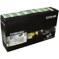Lexmark C736H1KG Toner Zwart Hoge capaciteit