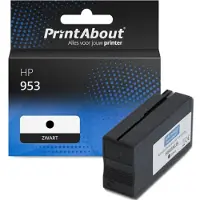 PrintAbout Huismerk HP 953 (L0S58AE) Inktcartridge Zwart
