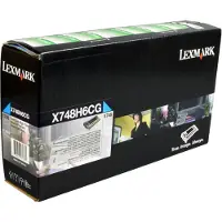 Lexmark X748H1CG Toner Cyaan Hoge capaciteit