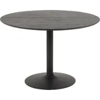 Fonq basic Anderson Eettafel - Ø 110 cm - Zwart
