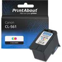 PrintAbout Inktcartridge CL-561 3-kleuren geschikt voor Canon