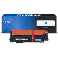 PrintAbout Huismerk HP 117A (W2071A) Toner Cyaan