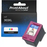 PrintAbout Huismerk HP 303XL (T6N03AE) Inktcartridge 3-kleuren