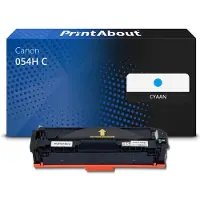 PrintAbout Toner 054H C Cyaan Hoge capaciteit geschikt voor Canon