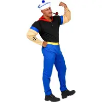 Finidi Popeye super matroos kostuum volwassenen