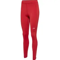 Newline Sportbroek lichtgrijs / rood