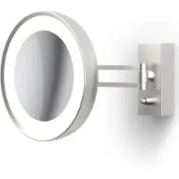 DECOR WALTHER Make-up spiegel BS 36 LED Nickel (7x magnification)