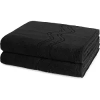 Ross Dames en Heren 2 X douchedoek - Als set Cashmere feeling