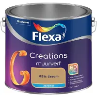Flexa - Creations Muurverf Zijdemat - 85% Sesam - Mengverf - 2,5 L