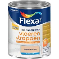 Flexa - Mooi Makkelijk Vloeren & Trappen Zijdeglans - Midden Kastanje - Mengverf - 750 Ml