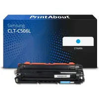 PrintAbout Huismerk Samsung CLT-C506L (SU038A) Toner Cyaan Hoge capaciteit