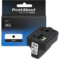 PrintAbout Inktcartridge 363 (C8721EE) 6-kleuren Multipack geschikt voor HP