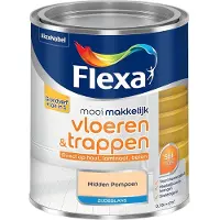 Flexa - Mooi Makkelijk Vloeren & Trappen Zijdeglans - Midden Pompoen - Mengverf - 750 Ml