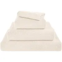 Abyss & Habidecor Douchelaken Twill Ivory (70 x 140 cm)