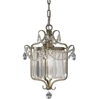 Elstead Lighting Elstead Gianna hanglamp, E27, verguld zilver