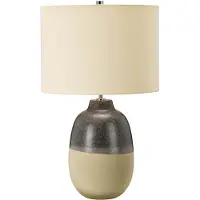 Elstead Lighting LED Tafellamp Grange Park | 1X E27 Max 60W | Grey/Brown