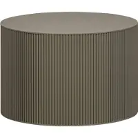 Woood Sanne Bijzettafel - MDF - Militair Groen - 40x60x60