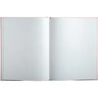 Exacompta gastenboek Ellipse groen-roze 22x27 cm, 100 pagina's Clairefontaine, goudkleurig, kristallen doosje