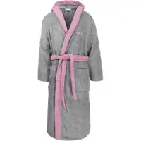 Normani Badjas lang stone grey / orchidee