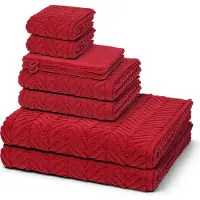 Ross Sonstiges 2 X washandjes 2 X gasten- 2 X douche- 2 X handdoek - in set 8 pack Sensual Skin