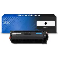 PrintAbout Toner 212X (W2120X) Zwart Hoge capaciteit geschikt voor HP