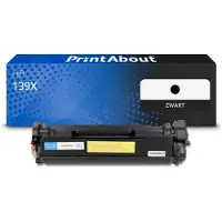 PrintAbout Toner 139X (W1390X) Zwart geschikt voor HP