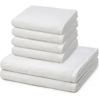 Vossen Sonstiges 4 X handdoek 2 X douchehanddoek - in set 6 pack Vegan Life