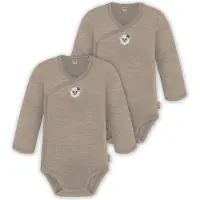 Normani Rompertje/body beige / wit
