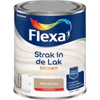 Flexa - Strak In De Lak Binnenlak Hoogglans - Natural Clay - Mengverf - 750 Ml