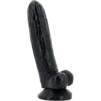 Monster Toys - Cucumdick - Dildo - 16 x 4 cm - PVC - Zwart