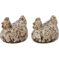 Bloomingville Chicky peper- en zoutstel Brown