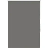 vidaXL Verduisteringsgordijn, grijs, 100x130 cm, stofbreedte 95,7 cm, polyester