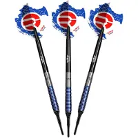 Bull's Romeo Grbavac 90% Soft Tip - Dartpijlen - 19 Gram
