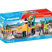 Playmobil Wegbouwplaats Speelgoed Kinderen Constructie Set voor Kinderen vanaf 4 Jaar 71751
