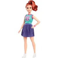 Mattel Fashionista Look Cheerleader-pop Paars